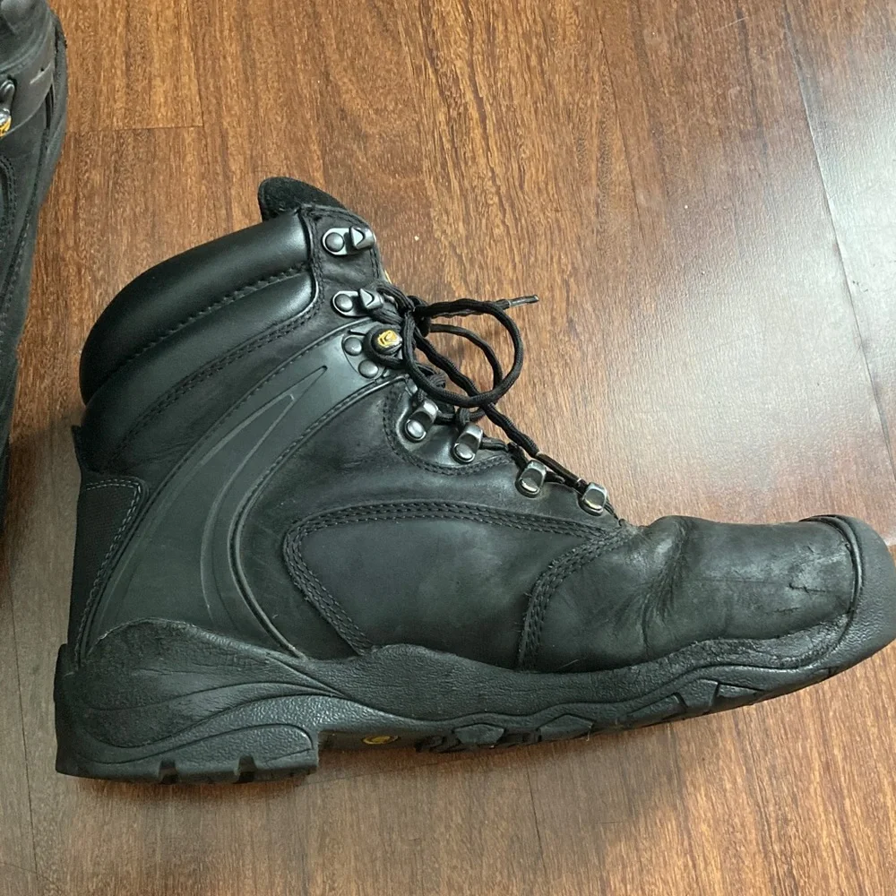 Keen Mens Utility Black Safety Footwear Sz 10
